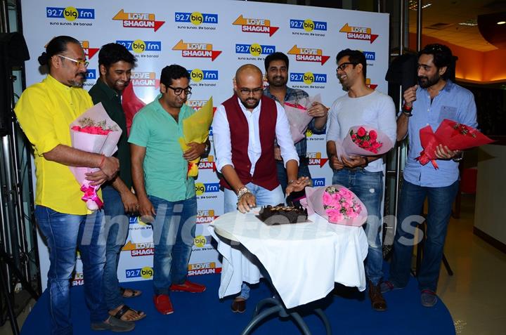 Cake Cutting for Promotions of 'Love Shagun'