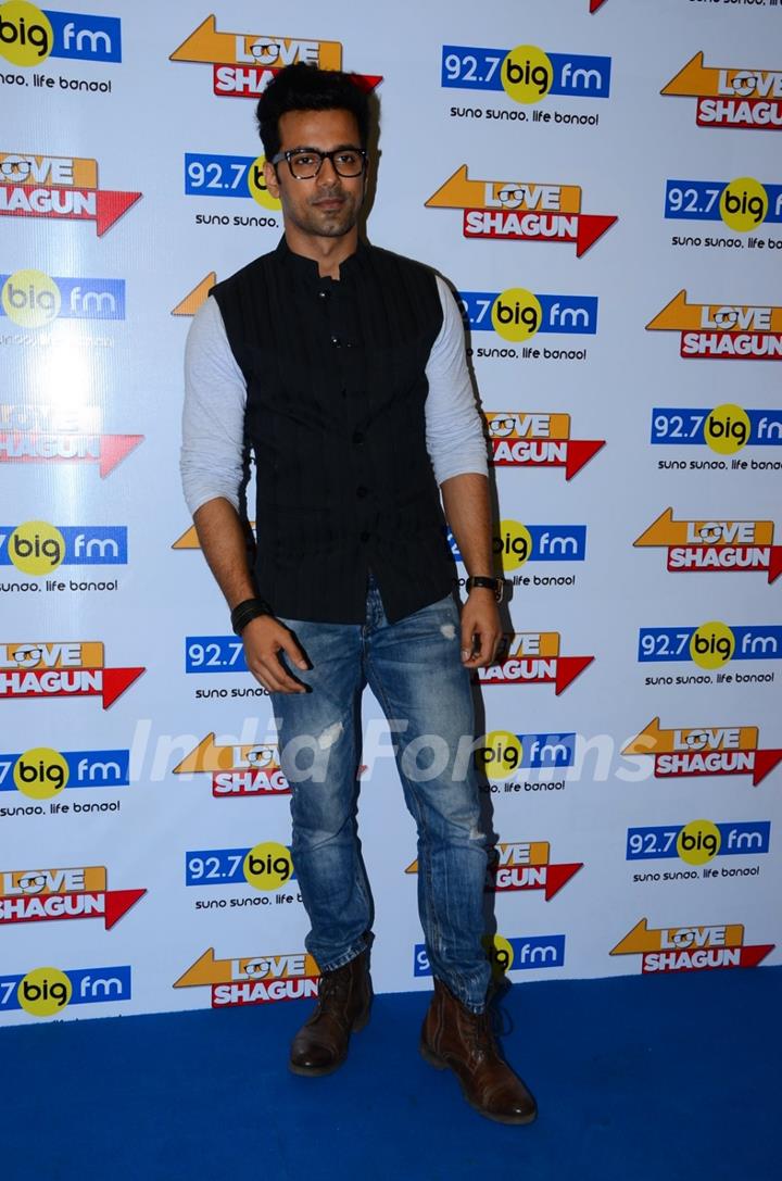 Anuj Sachdeva at Promotions of 'Love Shagun'