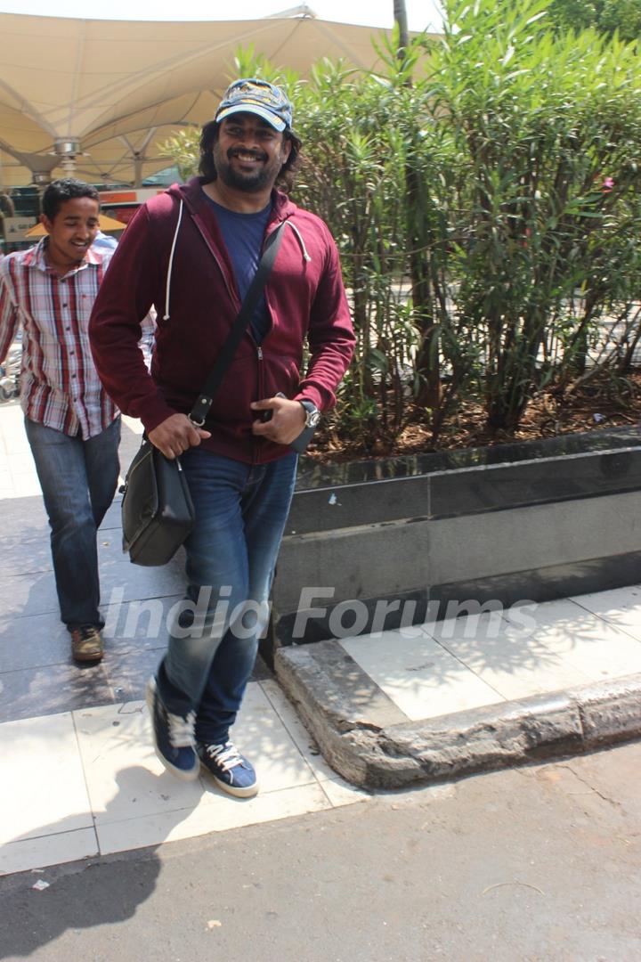 Airport Spotting: R Madhavan