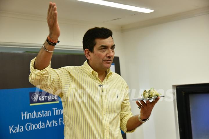 Sanjeev Kapoor at Kala Ghoda Arts Festival 2016