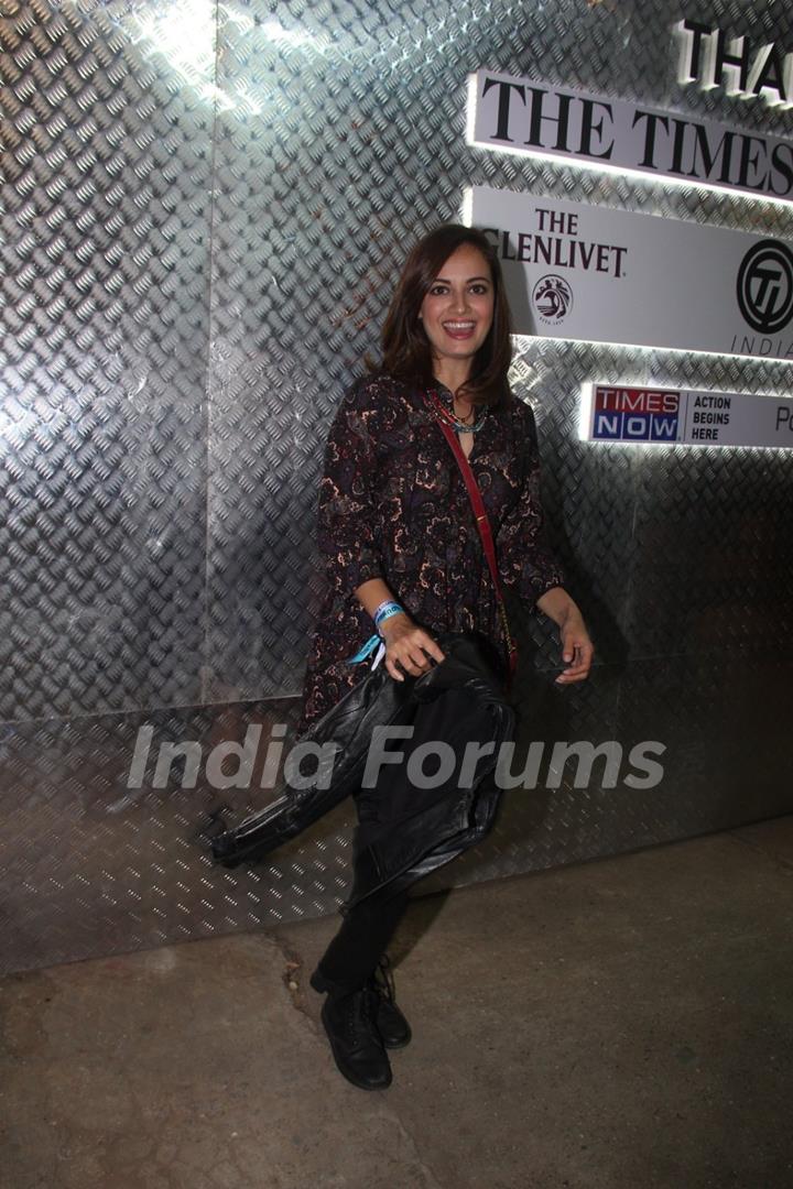 Dia Mirza at Mahindra Blues Festival 2016