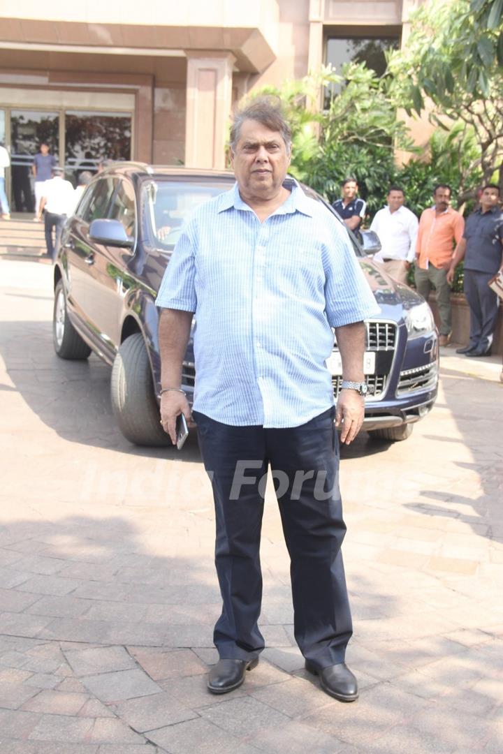 David Dhawan at Arpita Khan's Baby Shower!