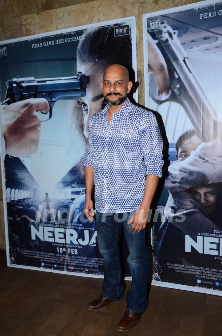 Vijay Krishna Acharya at Special Screening of 'Neerja'