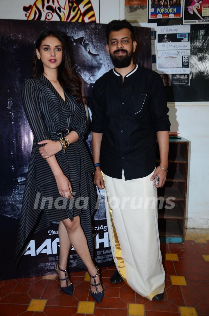 Bejoy Nambiar and The Gorgeous Aditi Rao Hydari at Launch of Music Video 'Aarachar'