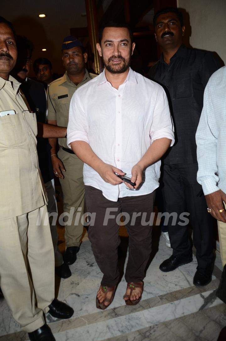 Aamir Khan at Launch of Satyamev Jayate Water Cup