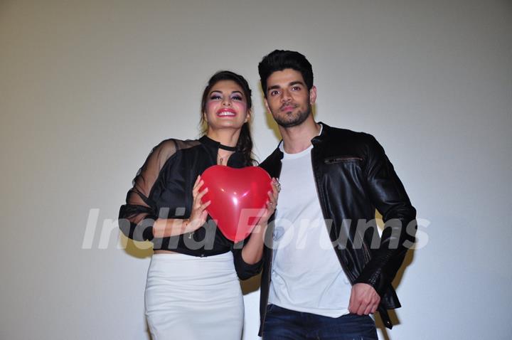 Jacqueline Fernandes and Sooraj Pancholi at GF BF Song Launch