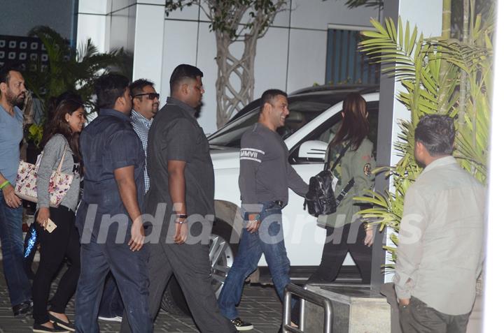 Salman Khan Spotted with B-town Divas!