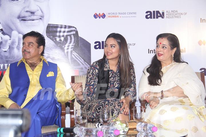 Father- Daughter bonding at the Book Launch