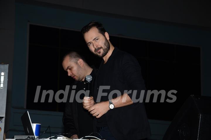 DJ Edward Maya at the Promotions of Team Mumbai Tigers at his Concert