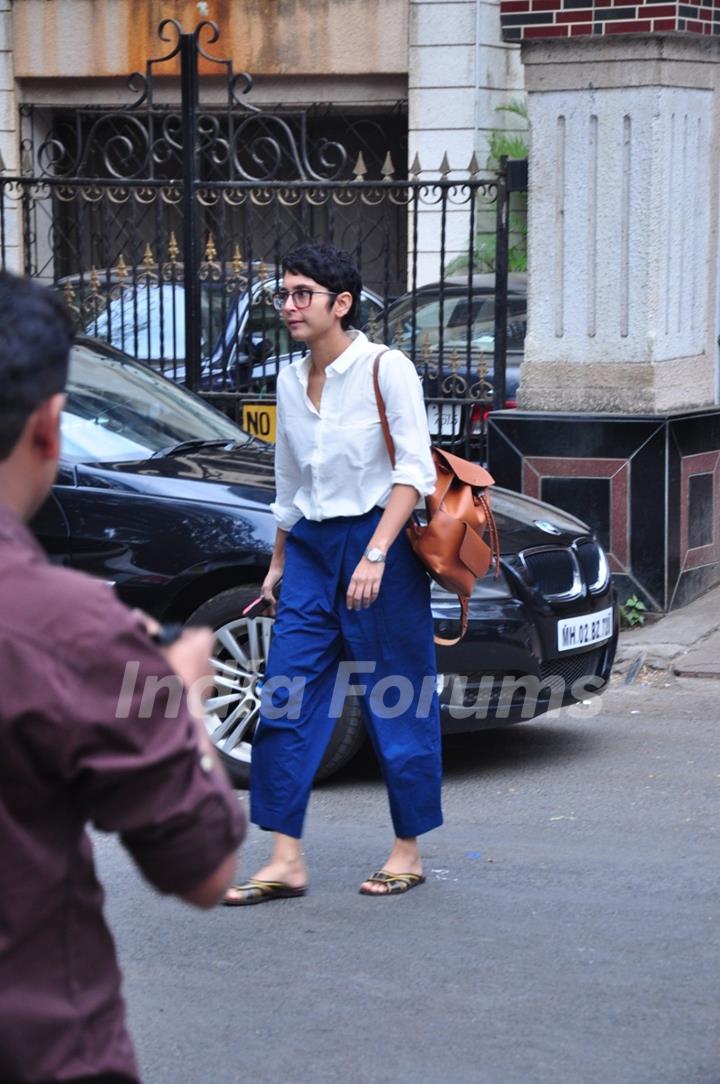 Kiran Rao Snapped Leaving Karan Johar's House