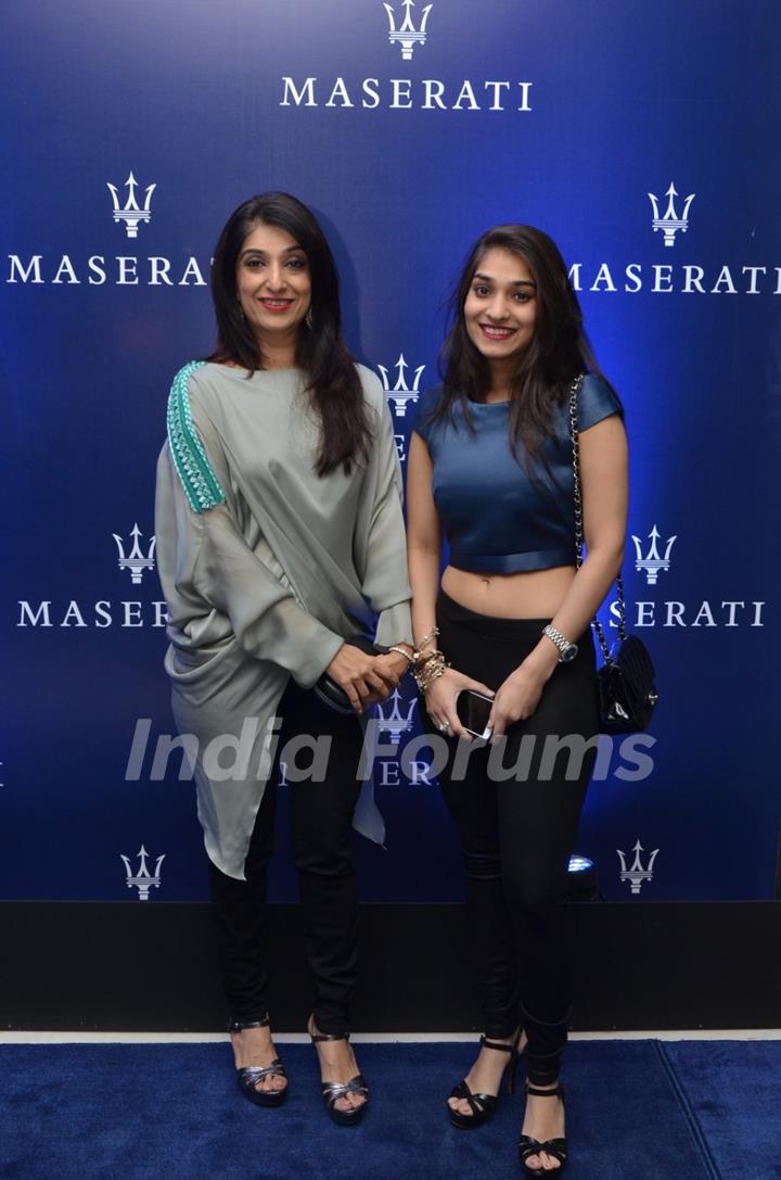 Maserati Showroom Launch at Taj Hotel