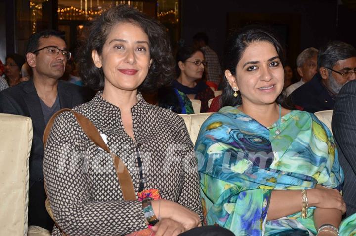 Manisha Koirala and Shaina NC at Cancer Survivor's Day 2016