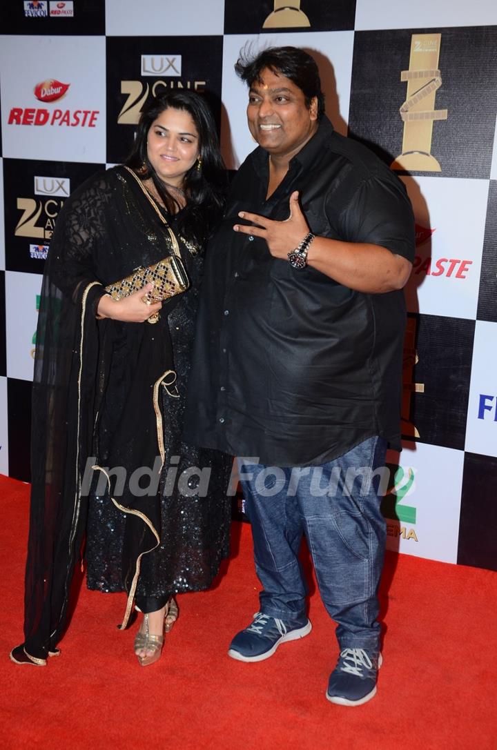 Ganesh Acharya at Zee Cine Awards 2016