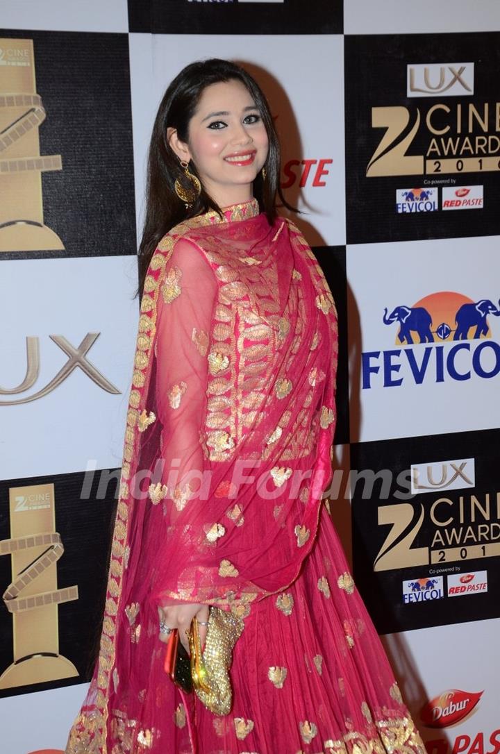 Sasha Agha Khan at Zee Cine Awards 2016