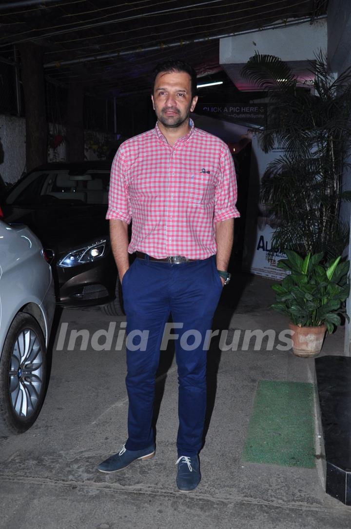 Atul Kasbekar at Aligarh Film Screening