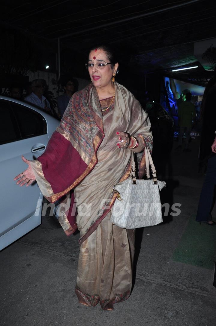 Poonam Sinha at Aligarh Film Screening