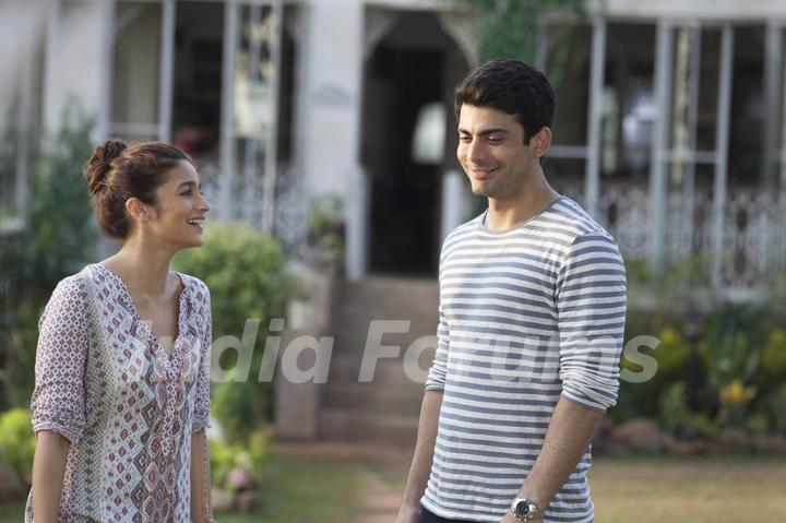 Alia Bhatt and Fawad Khan in Kapoor & Sons