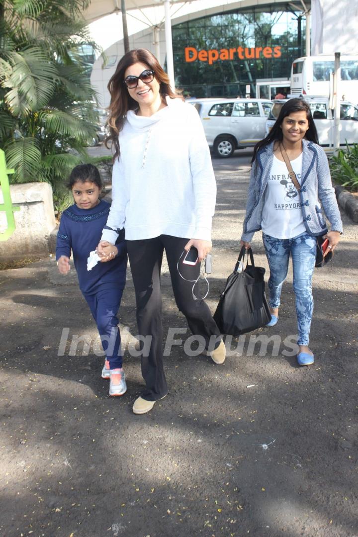 Airport Spotting: Sushmita Sen