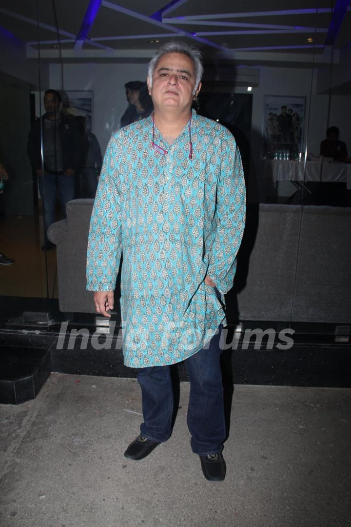 Hansal Mehta at Special Screening of 'Aligarh'