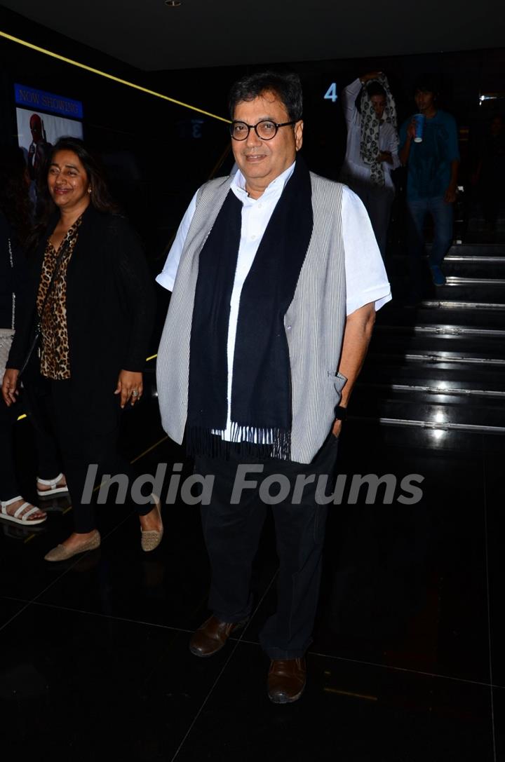 Subhash Ghai at Special Screening of 'Tere Bin Laden: Dead or Alive'
