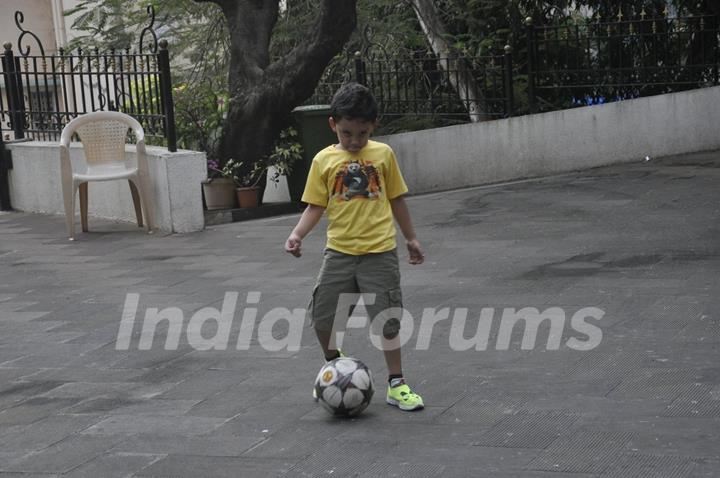 Shahraan Playing After Sanjay Dutt is back Home!