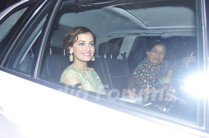 Dia Mirza at Dr. Agarwal's Daughter's Wedding