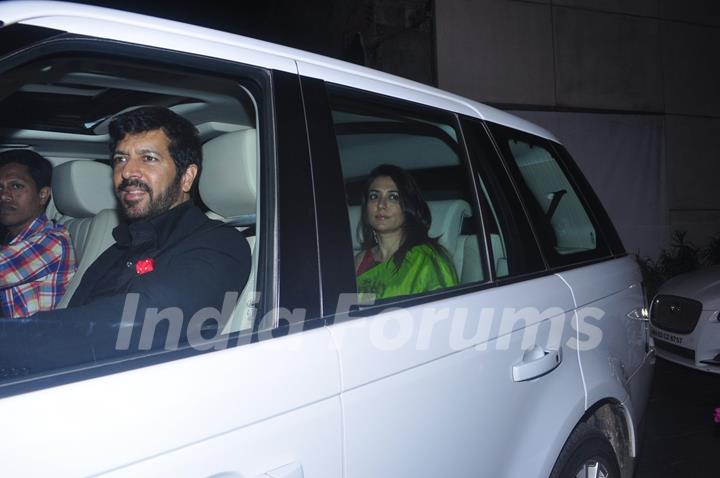 Kabir Khan and Mini at Dr. Agarwal's Daughter's Wedding