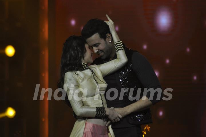 Aamir Ali and Sanjeeda Shaikh perform at 'Power Couple' Finale Shoot