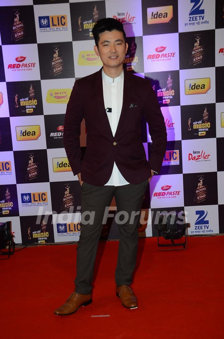 Meiyang Chang at Mirchi Music Awards 2016