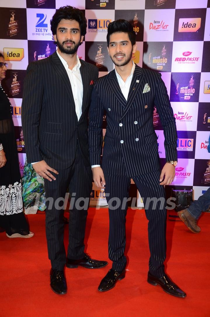 Amaal and Armaan Malik at Mirchi Music Awards 2016