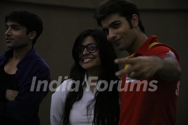 Ssharad Malhotra at the Curtain Raiser Shoot