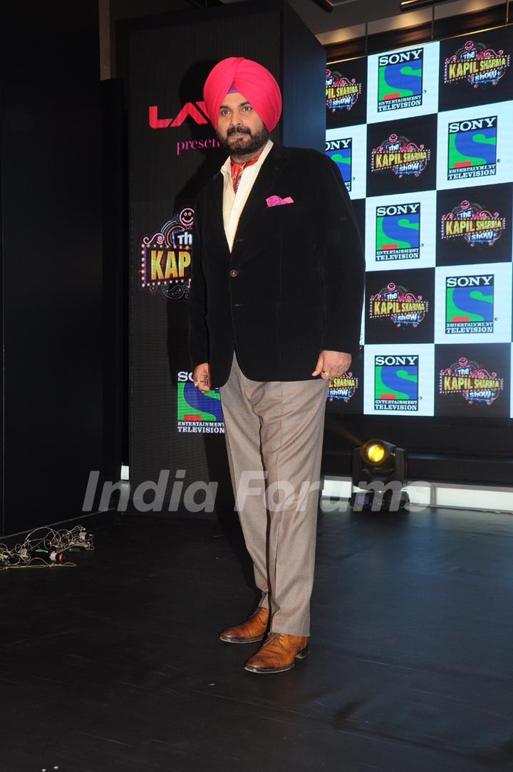 Navjot Singh Siddhu at Launch of 'The Kapil Sharma Show'