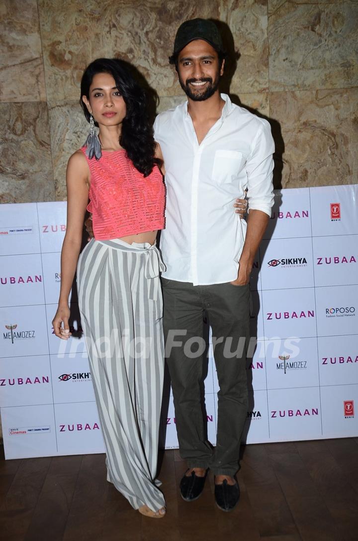 Sarah Jane Dias and Vicky Kasuhal at Special Screening of 'Zubaan'