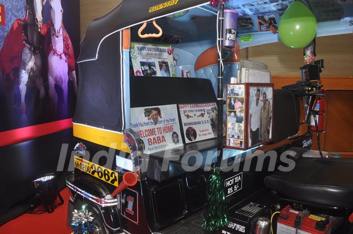 Sandeep Bacche's Rickshaw at Launch of New Show 'OMG! Yeh Mera India'