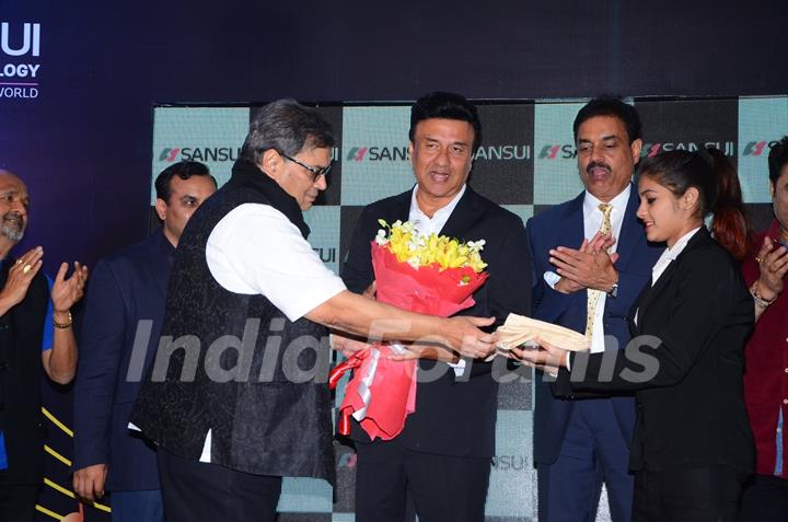 Subhash Ghai at Anu Malik's Felicitation Ceremony for recieving The Pride of Industry Award