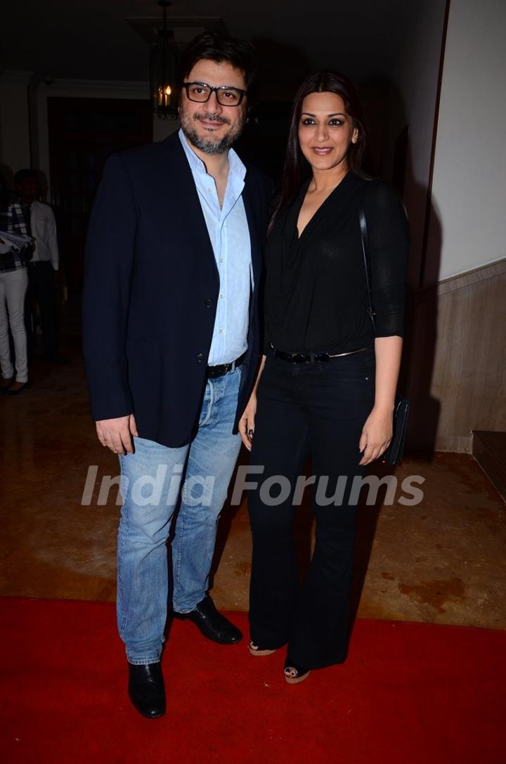 Goldie Behl and Sonali Bendre at Anu Malik's Felicitation Ceremony