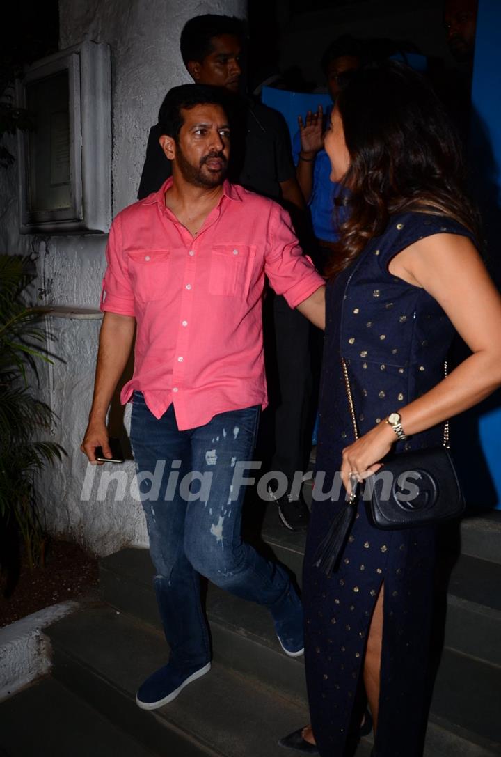 Mini Mathur and Kabir Khan at Snapped at Olive