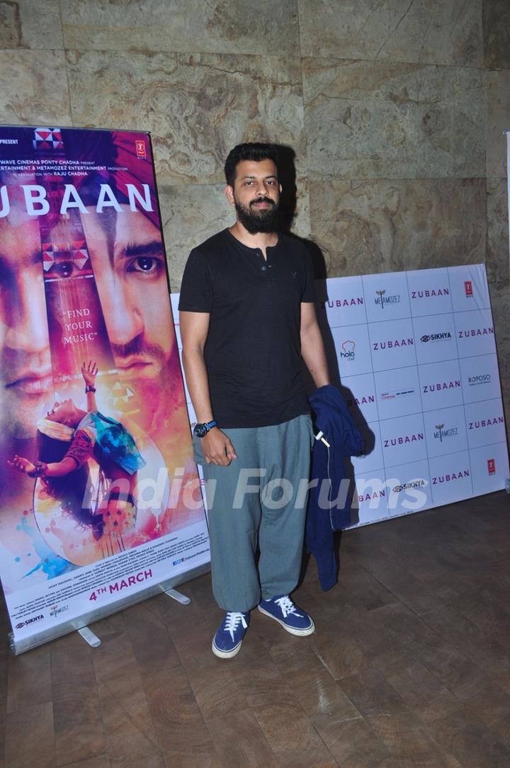 Bejoy Nambiar at Special Screening of the film Zubaan