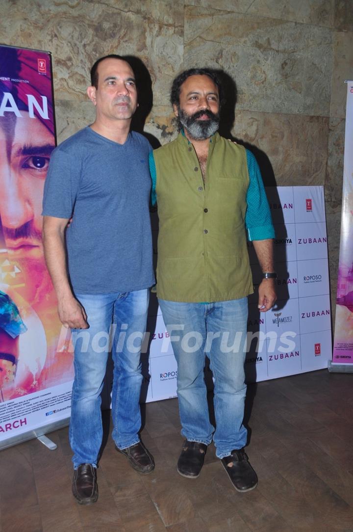 Manish Choudhary at Special Screening of the film Zubaan