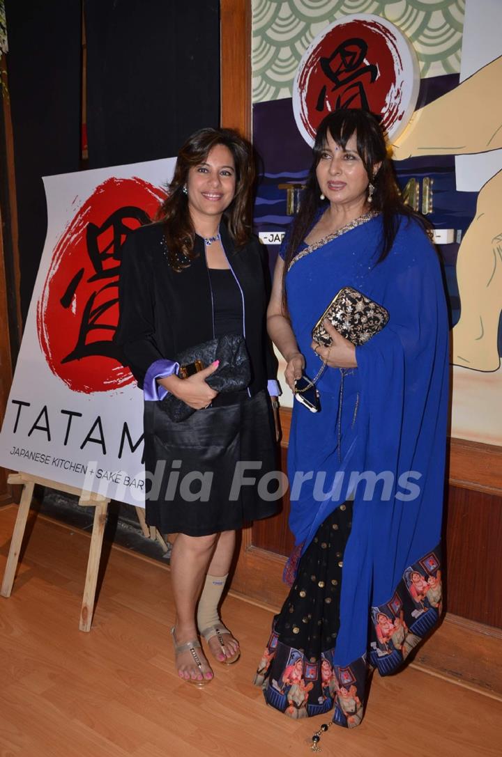 Poonam Dhillon at Tatami Restaurant Launch