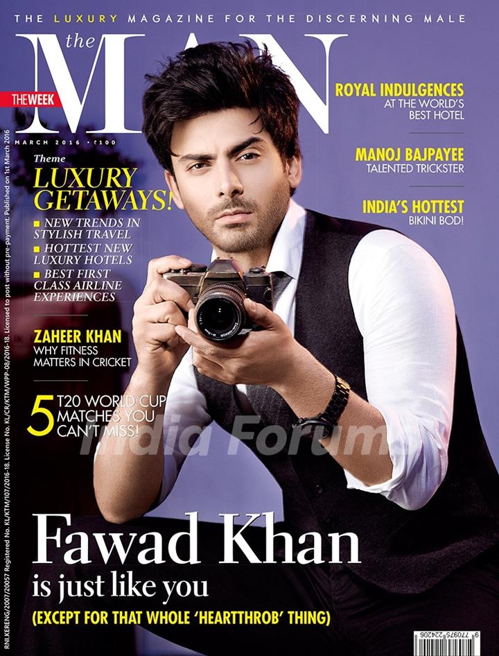 Fawad Khan on 'The Nan' Magazine Cover