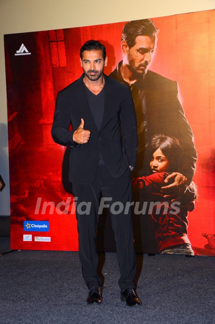 John Abraham at Rocky Handsome Trailer Launch