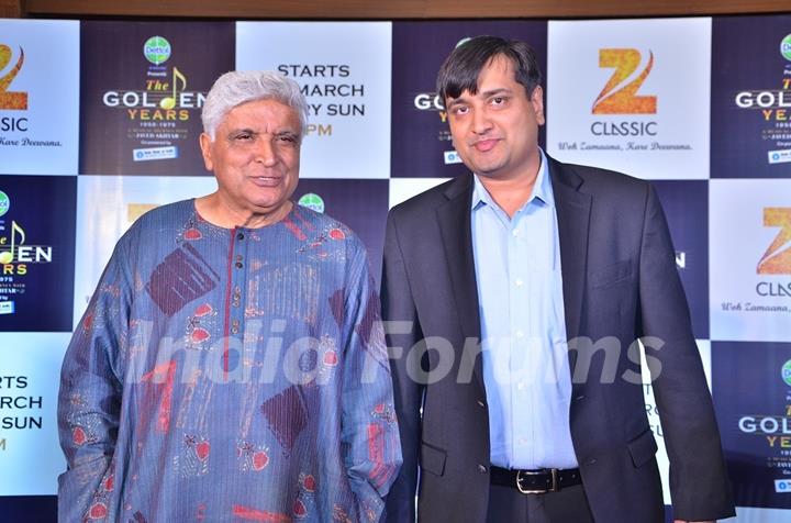 Javed Akhtar at  Launch of The Golden Years: A musical journey with Javed Akhtar