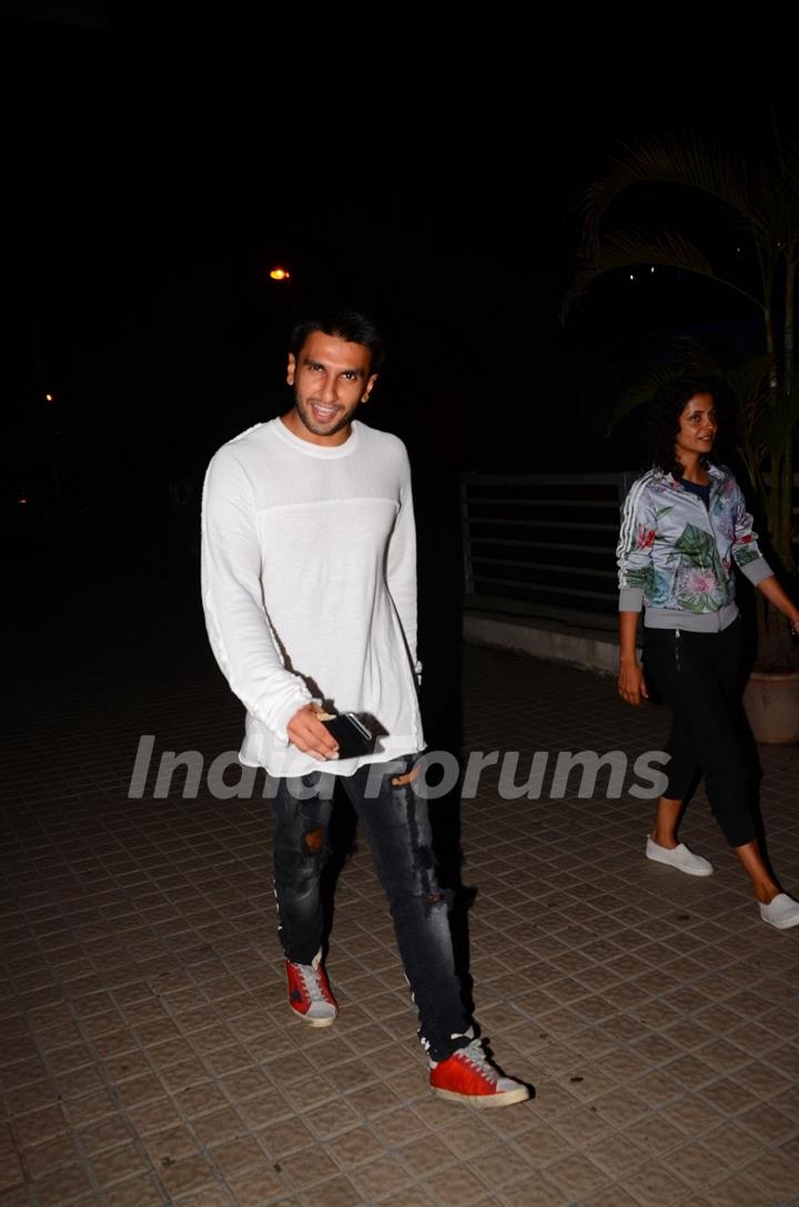 Ranveer Singh Snapped at PVR