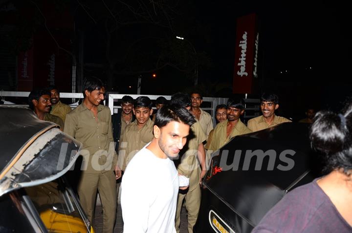 Ranveer Singh Snapped at PVR