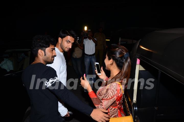 Ranveer Singh Snapped at PVR