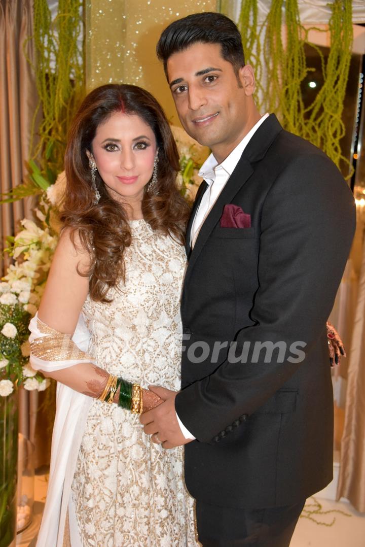 Urmila Matondkar and Mohsin Akhtar at Wedding Reception!