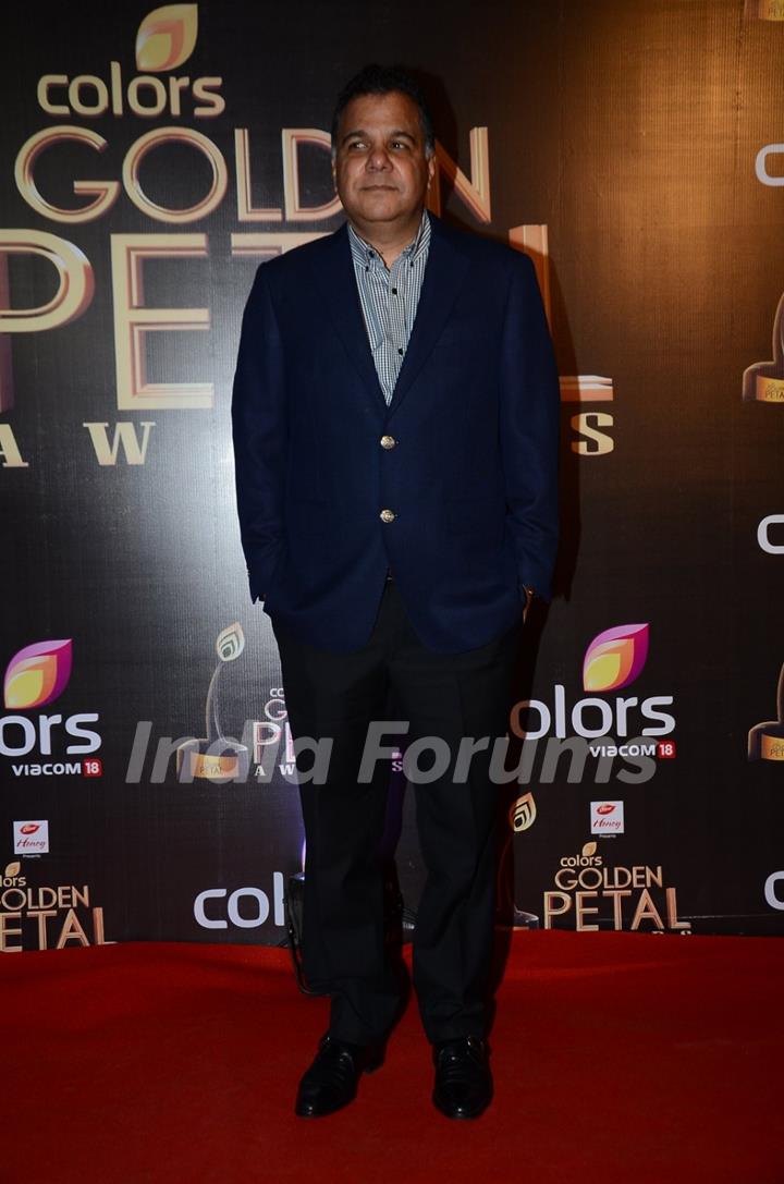 Raj Nayak at Golden Petal Awards 2016