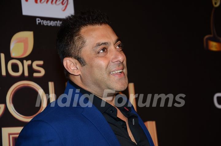 Salman  Khan at Golden Petal Awards 2016