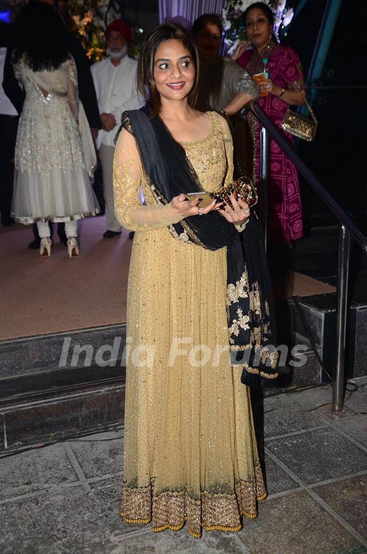 Madhoo at Kresha Bajaj's Wedding